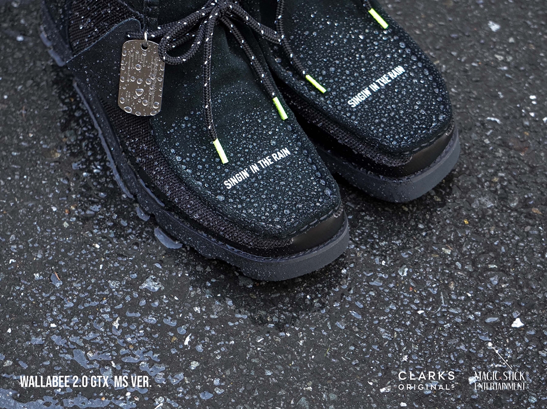 MAGIC STICK × Clarks ORIGINALSのカスタムシューズ第2弾「Wallabee Boots 2.0 GTX」がゲリラリリース (マジックスティック クラークス)