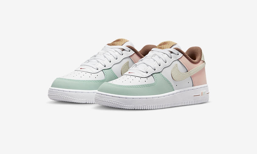 2022年 発売予定！ナイキ GS エア フォース 1 ロー "アイスクリーム" (NIKE GS AIR FORCE 1 LOW "ICE CREAM") [DX3728-100]