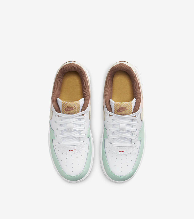 2022年 発売予定！ナイキ GS エア フォース 1 ロー “アイスクリーム” (NIKE GS AIR FORCE 1 LOW “ICE CREAM”) [DX3728-100]