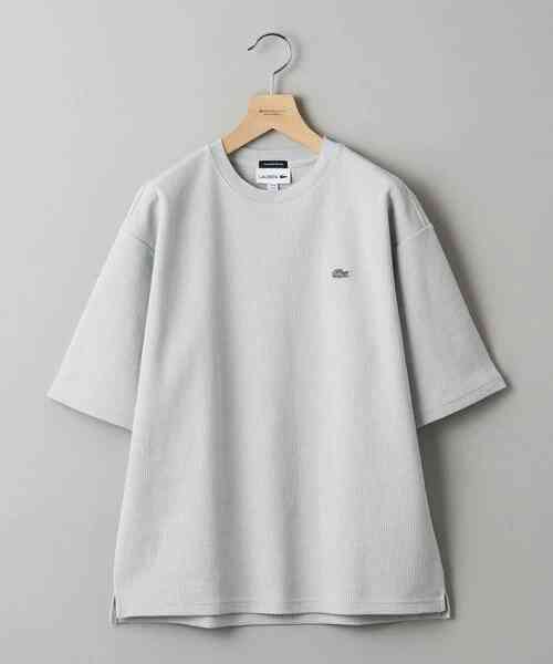 【4/22 11:00~】BEAUTY&YOUTH × LACOSTE 別注 1TONE S/S T/Tシャツ (ビューティアンドユース ラコステ)