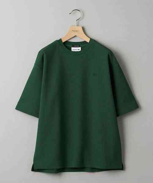 【4/22 11:00~】BEAUTY&YOUTH × LACOSTE 別注 1TONE S/S T/Tシャツ (ビューティアンドユース ラコステ)