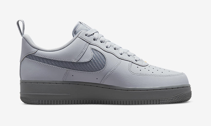 2022年 発売予定！ナイキ エア フォース 1 ロー “カットアウトスウッシュ/グレー/オレンジ” (NIKE AIR FORCE 1 LOW “Cutout Swoosh/Grey/Orange”) [DR0155-001]