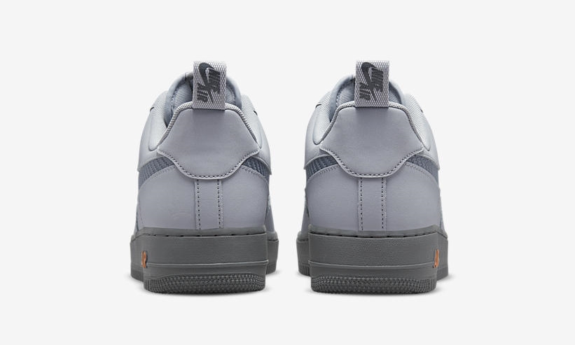 2022年 発売予定！ナイキ エア フォース 1 ロー “カットアウトスウッシュ/グレー/オレンジ” (NIKE AIR FORCE 1 LOW “Cutout Swoosh/Grey/Orange”) [DR0155-001]