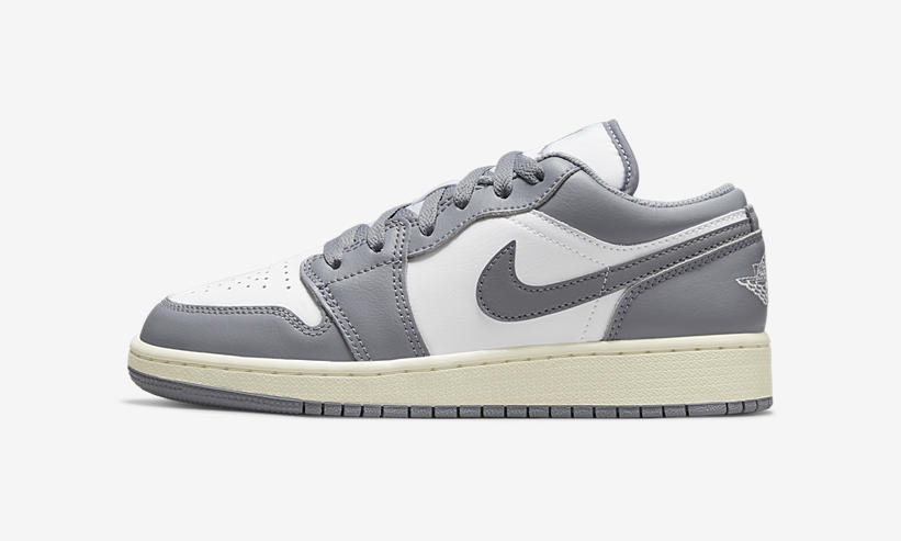 【国内 7/23 発売】ナイキ エア ジョーダン 1 ロー “ビンテージグレー” (NIKE AIR JORDAN 1 LOW “Vintage Grey”) [553558-053/553560-053]