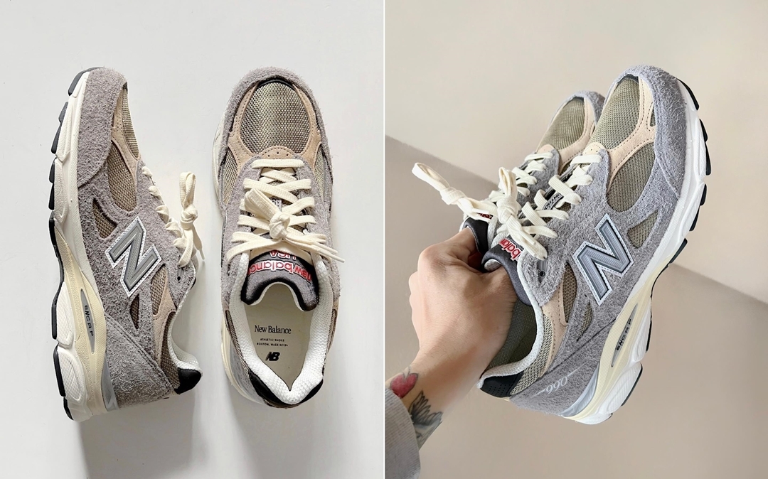 国内 5/13 発売！New Balance M990v3 TG3 “Grey” Made in USA ...