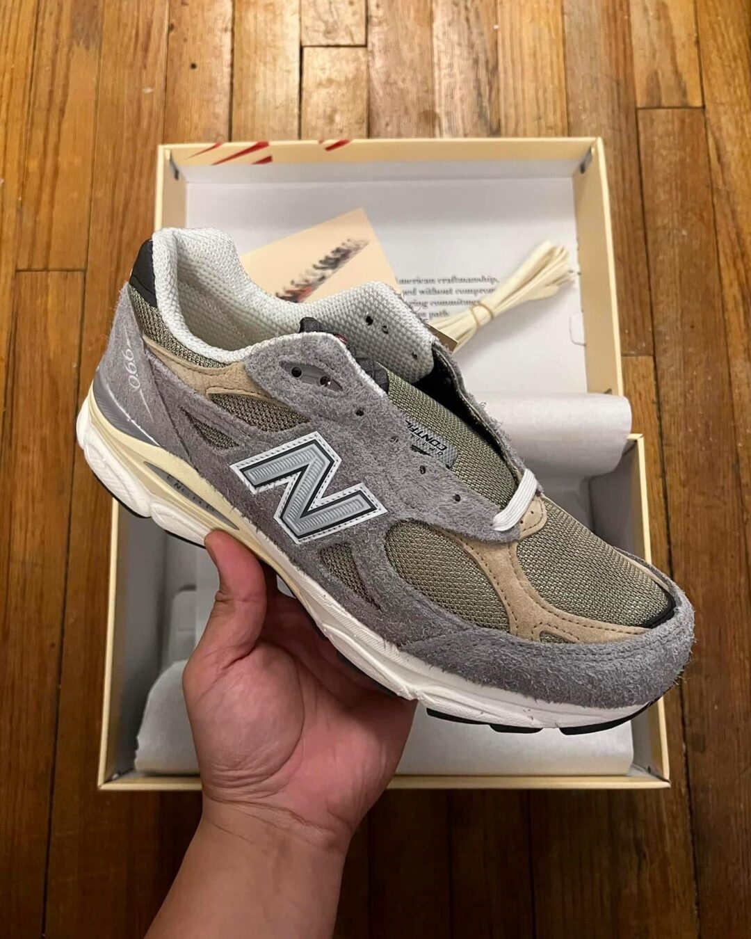 New Balance M990 TG3 MD.Gray 25.0