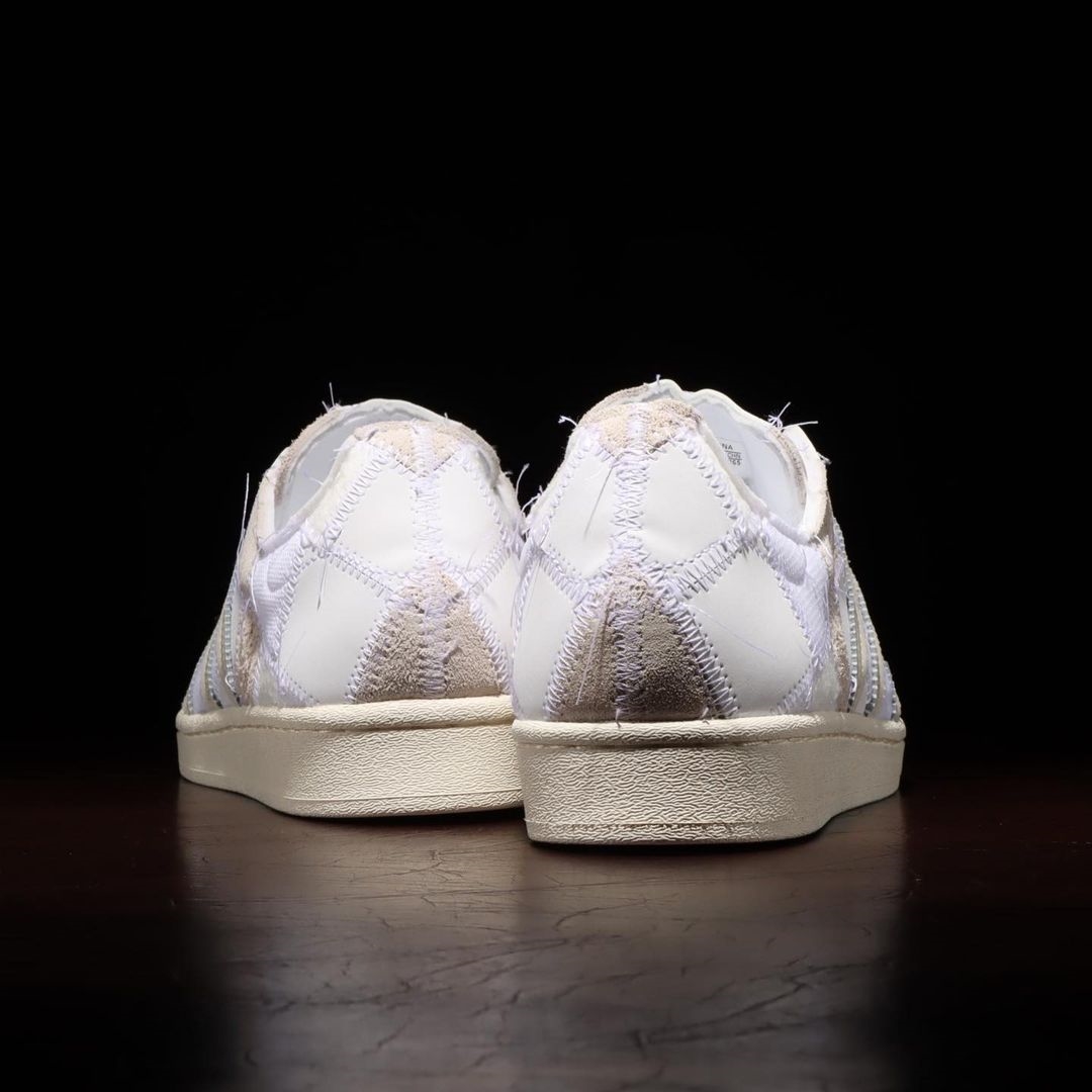 【国内 4/29 発売】RECOUTURE × atmos × adidas Originals SUPERSTAR SH “White” (リクチュール アトモス アディダス オリジナルス スーパースター SH “ホワイト”) [HQ8713]