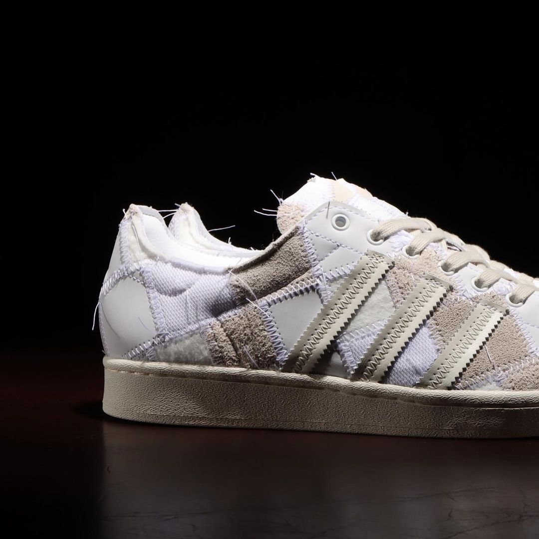 【国内 4/29 発売】RECOUTURE × atmos × adidas Originals SUPERSTAR SH “White” (リクチュール アトモス アディダス オリジナルス スーパースター SH “ホワイト”) [HQ8713]