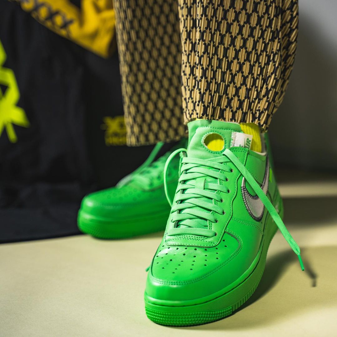 海外 9/9 発売予定！OFF-WHITE × NIKE AIR FORCE 1 LOW “Light Green Spark” (オフホワイト ナイキ エア フォース 1 ロー “ライトグリーンスパーク”) [DX1419-300]