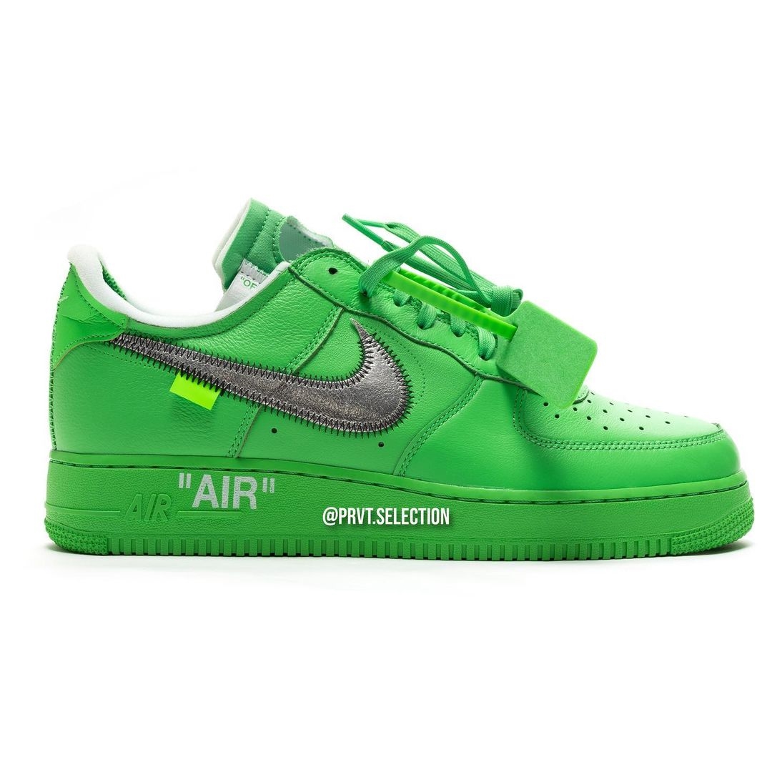 海外 9/9 発売予定！OFF-WHITE × NIKE AIR FORCE 1 LOW “Light Green Spark” (オフホワイト ナイキ エア フォース 1 ロー “ライトグリーンスパーク”) [DX1419-300]