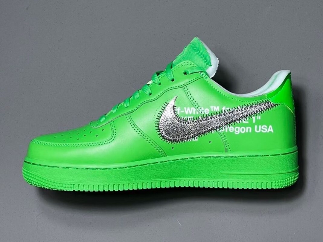 海外 9/9 発売予定！OFF-WHITE × NIKE AIR FORCE 1 LOW “Light Green Spark” (オフホワイト ナイキ エア フォース 1 ロー “ライトグリーンスパーク”) [DX1419-300]