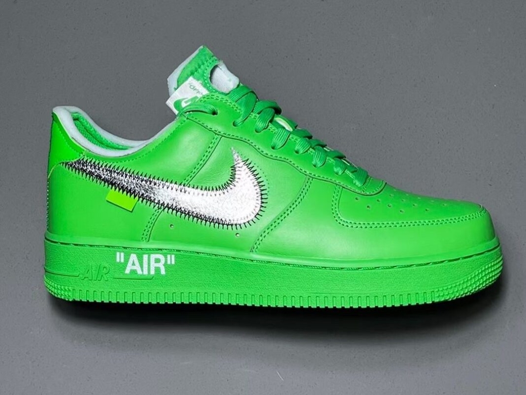 海外 9/9 発売予定！OFF-WHITE × NIKE AIR FORCE 1 LOW “Light Green Spark” (オフホワイト ナイキ エア フォース 1 ロー “ライトグリーンスパーク”) [DX1419-300]