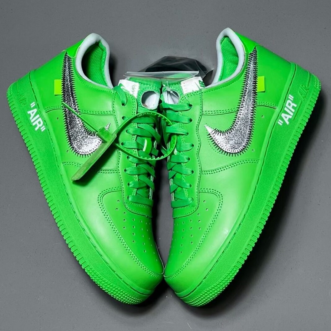 海外 9/9 発売予定！OFF-WHITE × NIKE AIR FORCE 1 LOW “Light Green Spark” (オフホワイト ナイキ エア フォース 1 ロー “ライトグリーンスパーク”) [DX1419-300]