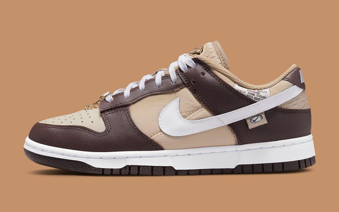 海外 7/2 発売！ナイキ ウィメンズ ダンク ロー “ブリング/ブラウン” (NIKE WMNS DUNK LOW “Bling/Brown”) [DX6060-111]