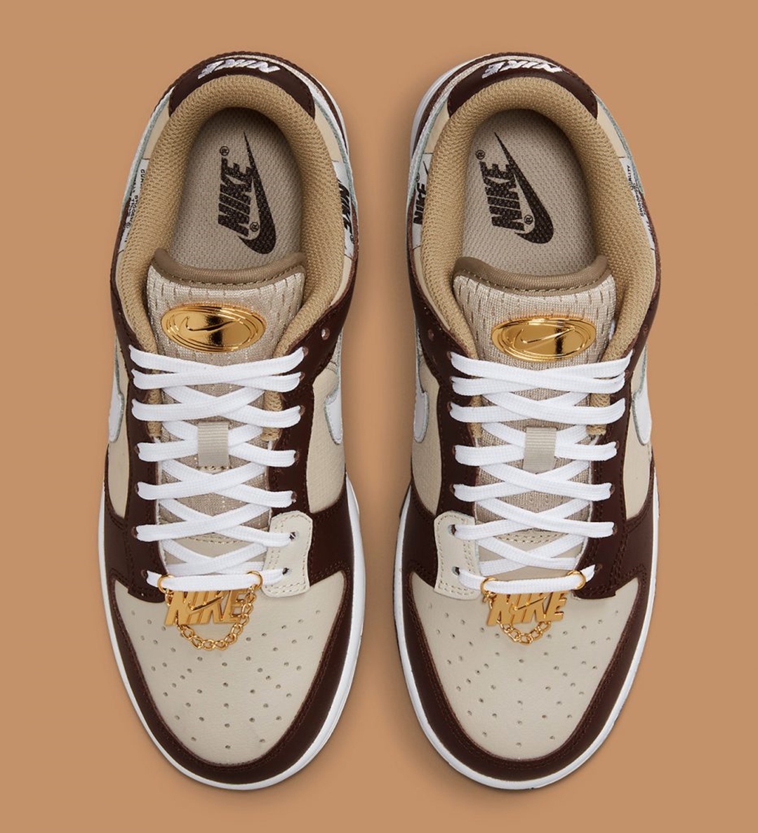 海外 7/2 発売！ナイキ ウィメンズ ダンク ロー “ブリング/ブラウン” (NIKE WMNS DUNK LOW “Bling/Brown”) [DX6060-111]