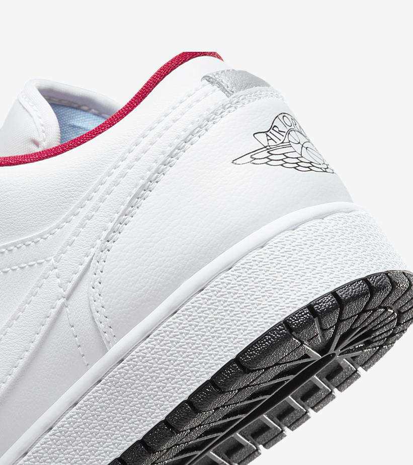 2022年 発売予定！ナイキ GS エア ジョーダン 1 ロー “ホワイト/レッド” (NIKE GS AIR JORDAN 1 LOW “White/Red”) [553560-164]