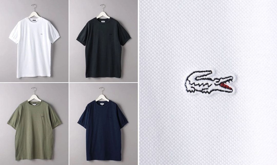 UNITED ARROWS × LACOSTE 別注 ピケ Tシャツ (ユナイテッドアローズ ラコステ)