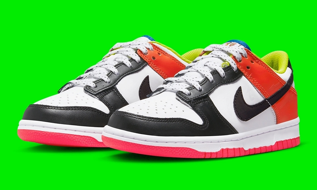 2022年 発売予定！ナイキ GS ダンク ロー “カートウィール/ブラック/オレンジ” (NIKE GS DUNK LOW “Cartwheel/Black/Orange”)