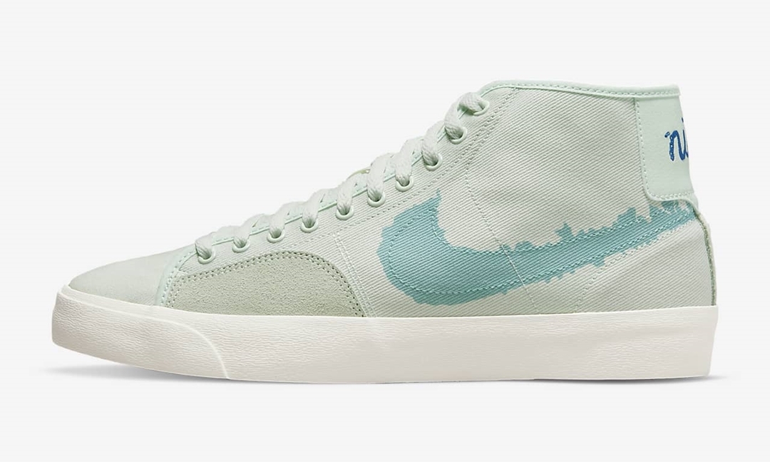 【発売予定】ナイキ SB ブレーザー コート ミッド プレミアム “ベアリーグリーン” (NIKE SB BLAZER COURT MID PREMIUM “Barely Green”) [DM8553-300]