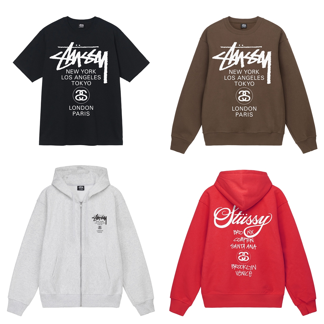 STUSSY 2022 SPRING WORLD TOUR PACKが発売 (ステューシー ワールド ツアー パック)