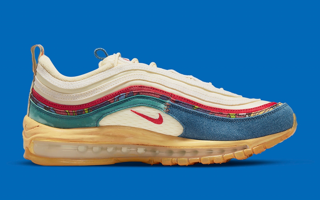 2022年 発売予定！ナイキ エア マックス 97 “ビンテージデニム/セイル/レッド” (NIKE AIR MAX 97 “Vintage Denim/Sail/Red”)