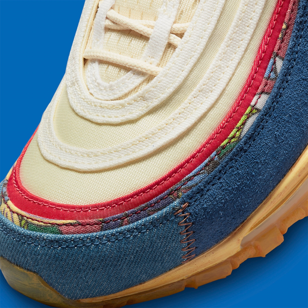 2022年 発売予定！ナイキ エア マックス 97 “ビンテージデニム/セイル/レッド” (NIKE AIR MAX 97 “Vintage Denim/Sail/Red”)