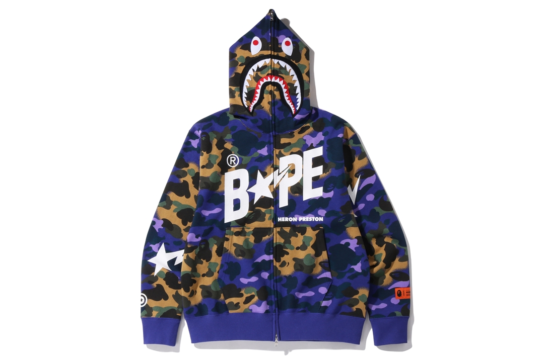 A BATHING APE × Heron Preston コラボが5/7 発売 (ア ベイシング エイプ ヘロン・プレストン)