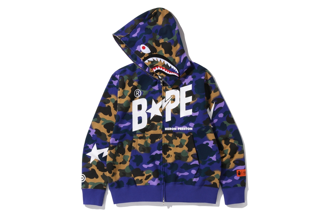 A BATHING APE × Heron Preston コラボが5/7 発売 (ア ベイシング エイプ ヘロン・プレストン)