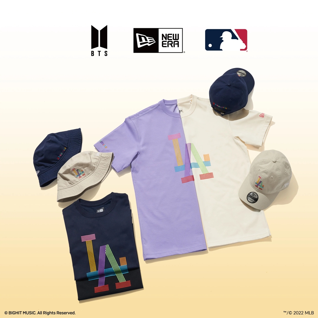 BTS × MLB × New Era コラボコレクションが5/13 から発売 (ビーティーエス エムエルビー ニューエラ)