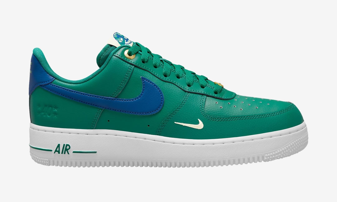 【国内 10/13 発売】ナイキ エア フォース 1 07 ロー “40周年/マラカイト/ホワイト” (NIKE AIR FORCE 1 07 LOW 40th “Malachite/White”) [DQ7658-300]