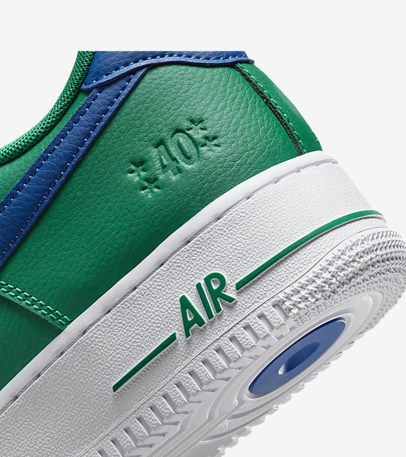 【国内 10/13 発売】ナイキ エア フォース 1 07 ロー “40周年/マラカイト/ホワイト” (NIKE AIR FORCE 1 07 LOW 40th “Malachite/White”) [DQ7658-300]