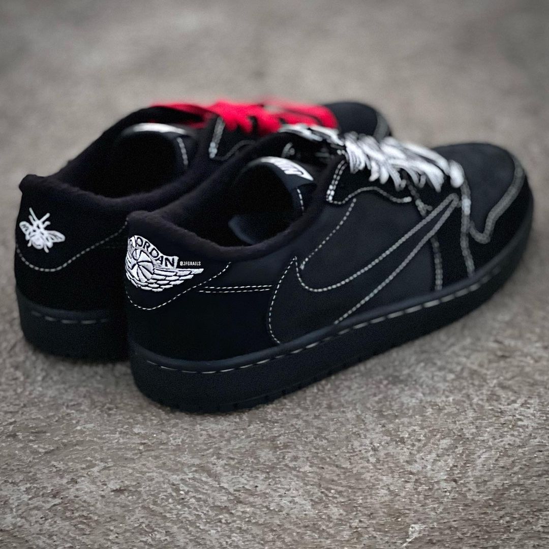 【国内 12/15 発売】トラビス・スコット × ナイキ エア ジョーダン 1 ロー OG “ブラック/ファントム” (TRAVIS SCOTT NIKE AIR JORDAN 1 LOW OG “Black/Phantom”) [DM7866-001]