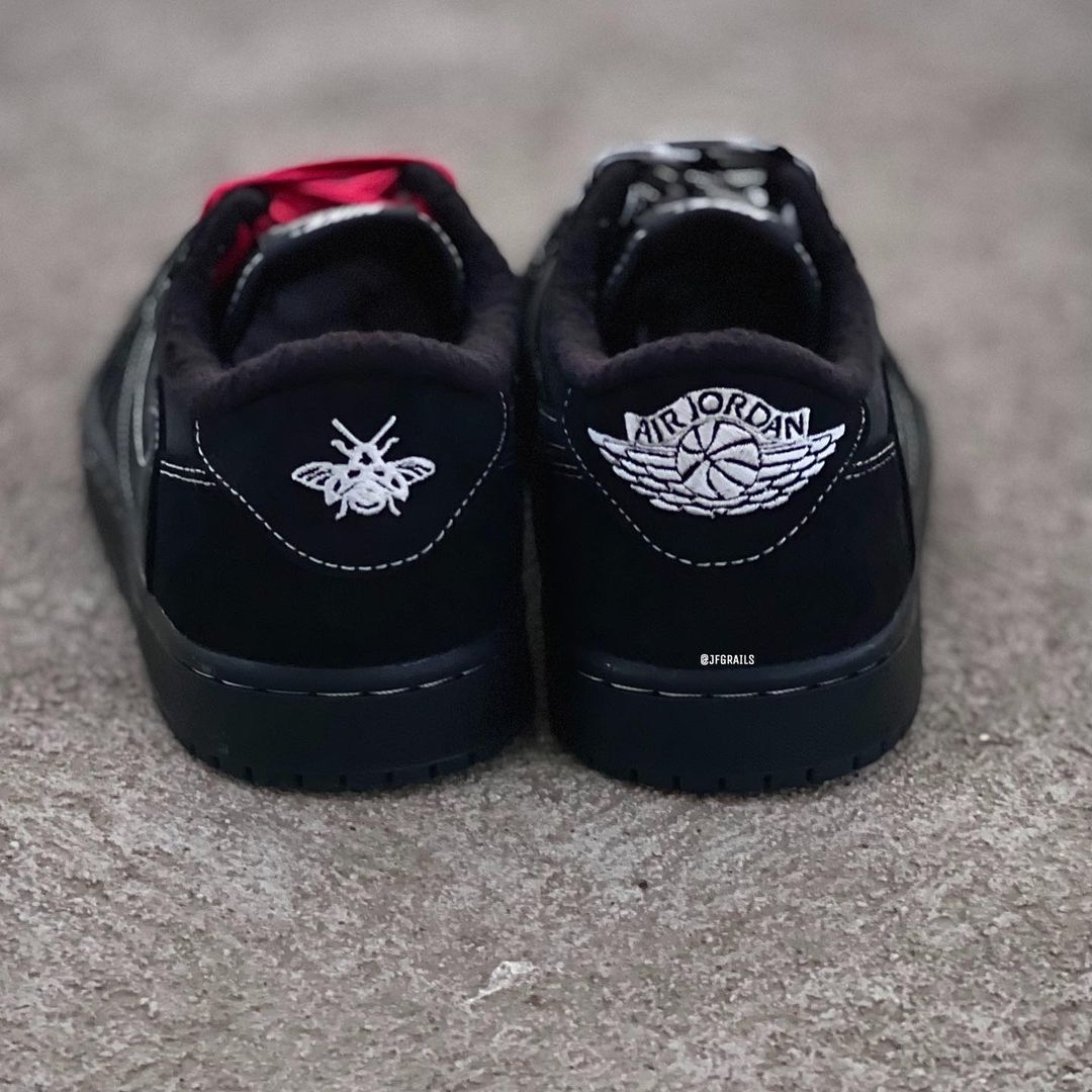 【国内 12/15 発売】トラビス・スコット × ナイキ エア ジョーダン 1 ロー OG “ブラック/ファントム” (TRAVIS SCOTT NIKE AIR JORDAN 1 LOW OG “Black/Phantom”) [DM7866-001]