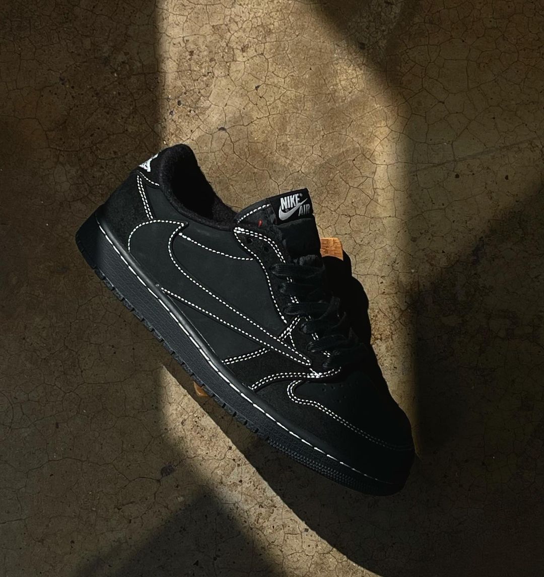 【国内 12/15 発売】トラビス・スコット × ナイキ エア ジョーダン 1 ロー OG “ブラック/ファントム” (TRAVIS SCOTT NIKE AIR JORDAN 1 LOW OG “Black/Phantom”) [DM7866-001]