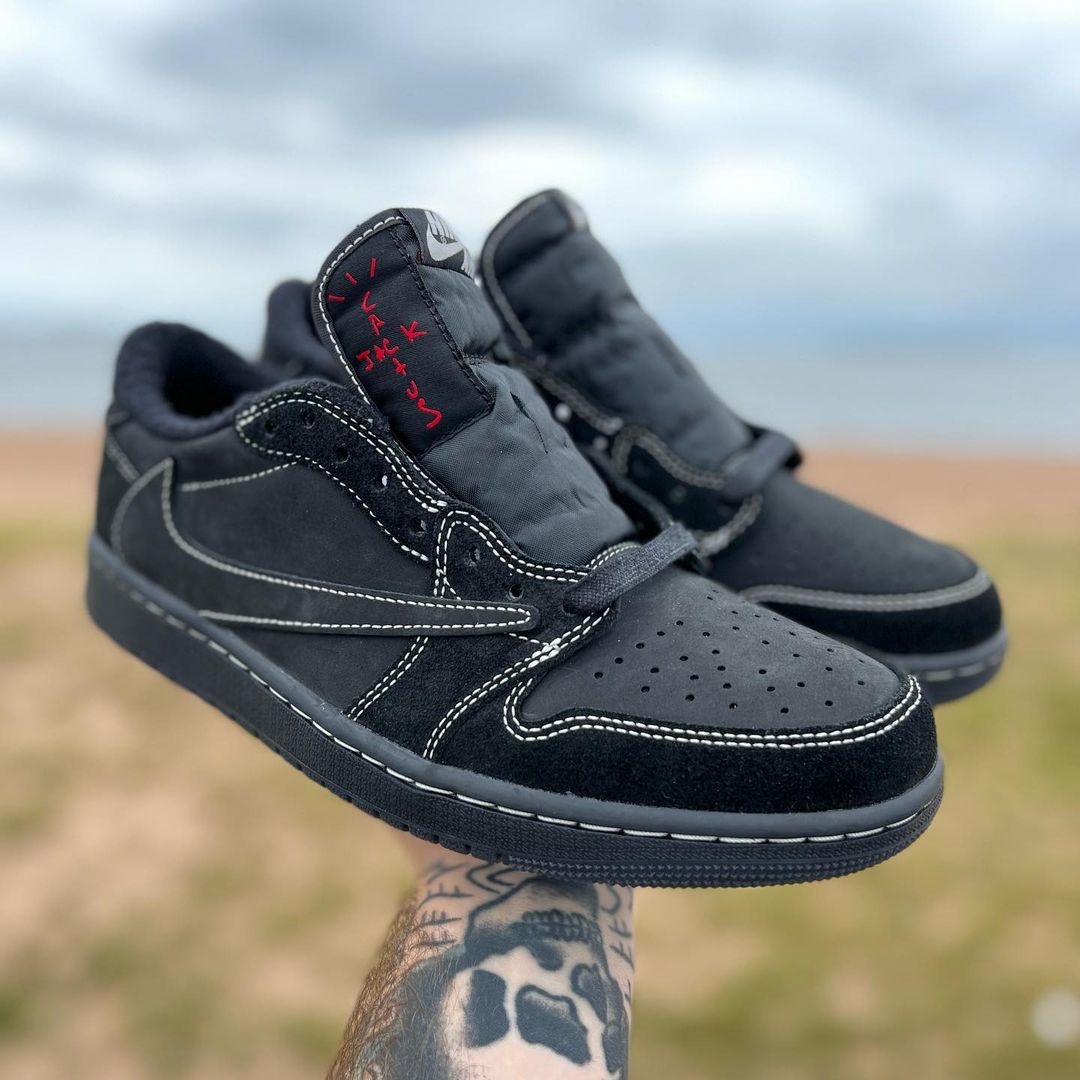 【国内 12/15 発売】トラビス・スコット × ナイキ エア ジョーダン 1 ロー OG “ブラック/ファントム” (TRAVIS SCOTT NIKE AIR JORDAN 1 LOW OG “Black/Phantom”) [DM7866-001]