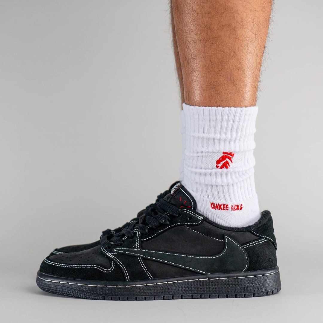 【国内 12/15 発売】トラビス・スコット × ナイキ エア ジョーダン 1 ロー OG “ブラック/ファントム” (TRAVIS SCOTT NIKE AIR JORDAN 1 LOW OG “Black/Phantom”) [DM7866-001]