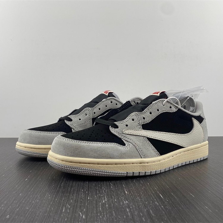 【国内 12/15 発売】トラビス・スコット × ナイキ エア ジョーダン 1 ロー OG “ブラック/ファントム” (TRAVIS SCOTT NIKE AIR JORDAN 1 LOW OG “Black/Phantom”) [DM7866-001]