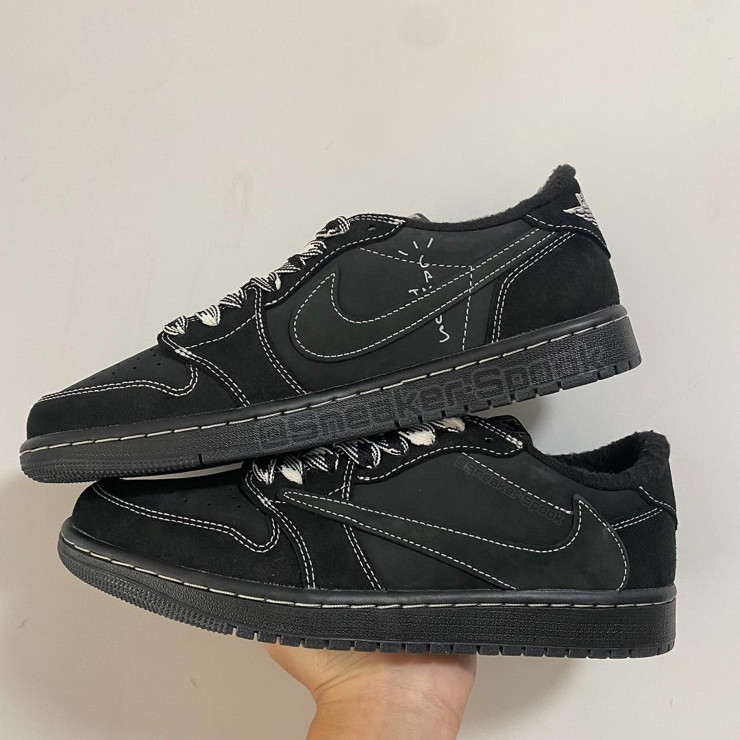 【国内 12/15 発売】トラビス・スコット × ナイキ エア ジョーダン 1 ロー OG “ブラック/ファントム” (TRAVIS SCOTT NIKE AIR JORDAN 1 LOW OG “Black/Phantom”) [DM7866-001]