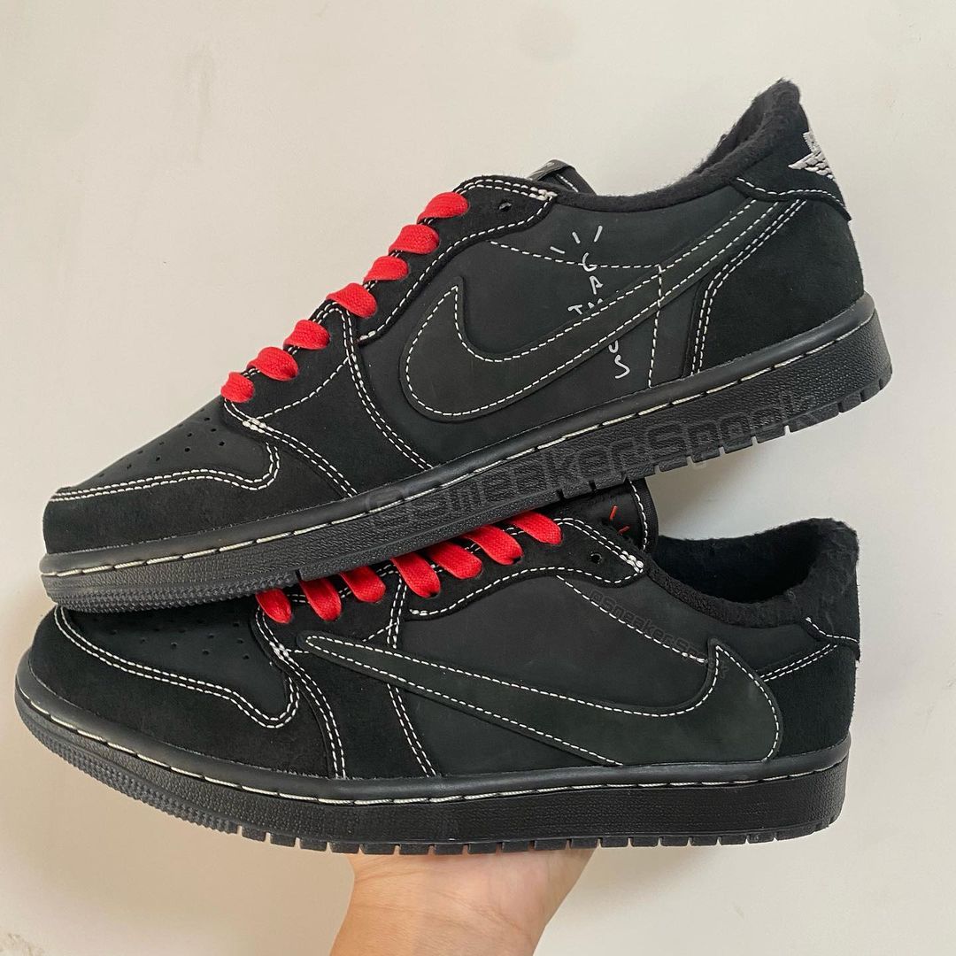 【国内 12/15 発売】トラビス・スコット × ナイキ エア ジョーダン 1 ロー OG “ブラック/ファントム” (TRAVIS SCOTT NIKE AIR JORDAN 1 LOW OG “Black/Phantom”) [DM7866-001]