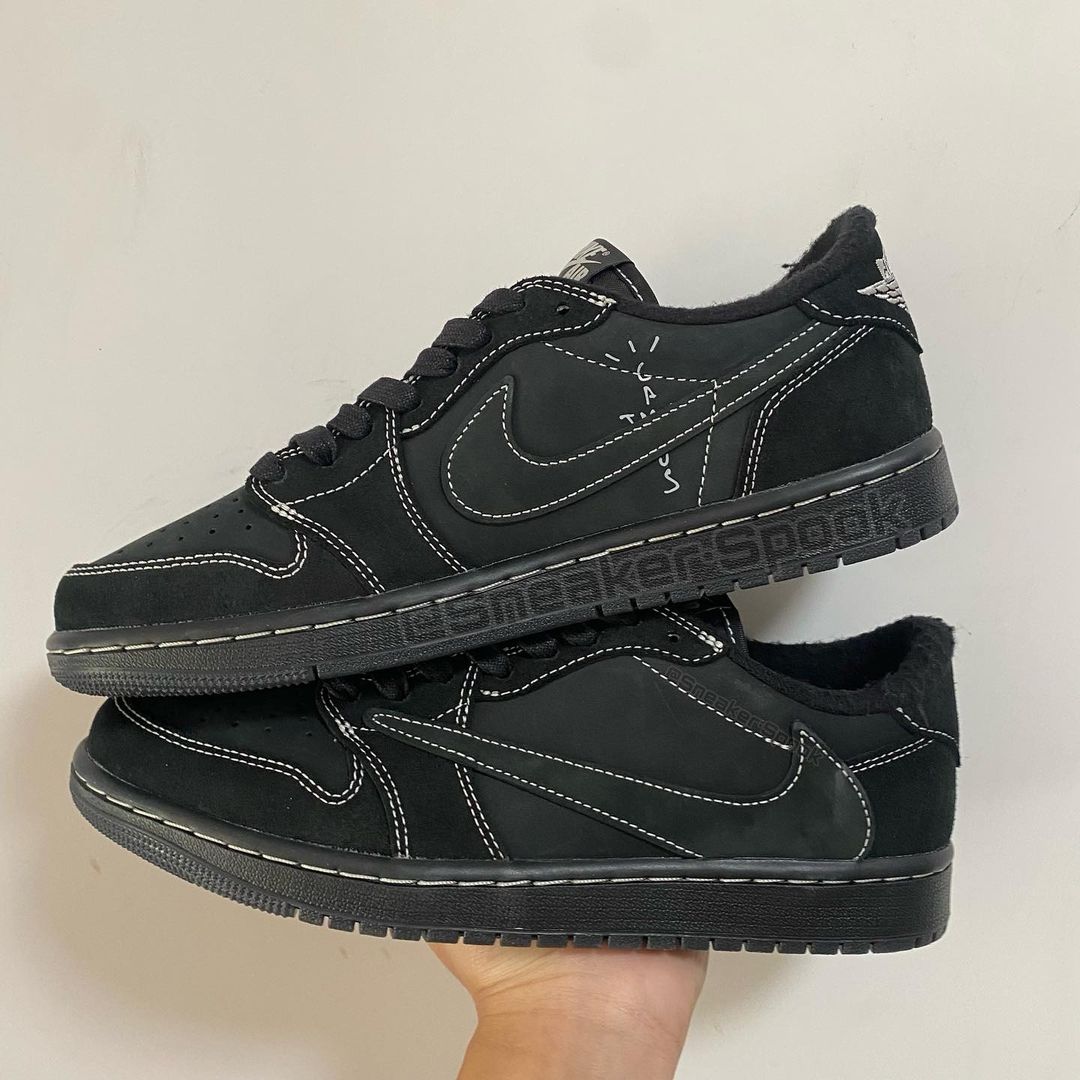 【国内 12/15 発売】トラビス・スコット × ナイキ エア ジョーダン 1 ロー OG “ブラック/ファントム” (TRAVIS SCOTT NIKE AIR JORDAN 1 LOW OG “Black/Phantom”) [DM7866-001]