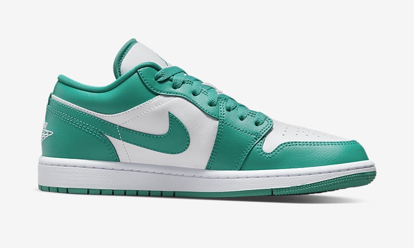 【国内 7/7 発売】ナイキ ウィメンズ エア ジョーダン 1 ロー “ホワイト/ターコイズ” (NIKE WMNS AIR JORDAN 1 LOW “White/Turquoise”) [DC0774-132]