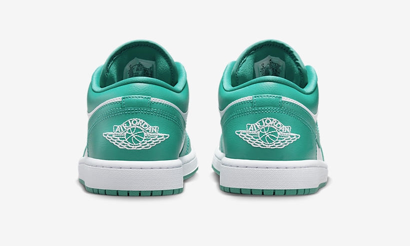 【国内 7/7 発売】ナイキ ウィメンズ エア ジョーダン 1 ロー “ホワイト/ターコイズ” (NIKE WMNS AIR JORDAN 1 LOW “White/Turquoise”) [DC0774-132]