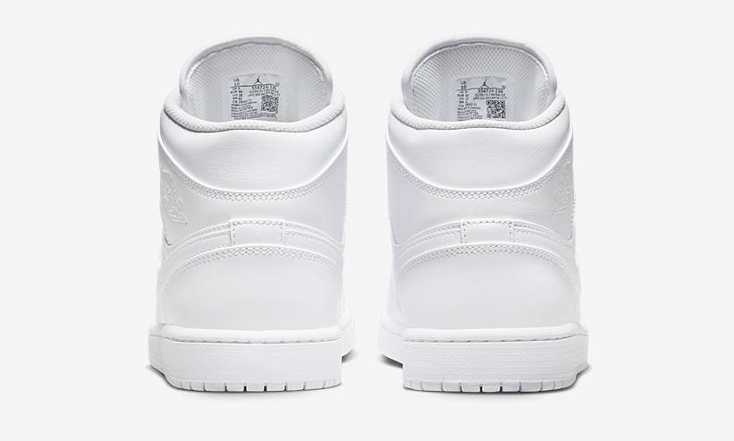 2022年 発売予定！ナイキ エア ジョーダン 1 ミッド “トリプルホワイト” (NIKE AIR JORDAN 1 MID “Triple White”) [554724-136]