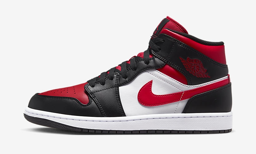 【国内 7/1 発売】ナイキ エア ジョーダン 1 ミッド “オルタネイト ブレッドトゥ” (NIKE AIR JORDAN 1 MID “Alternate Bred Toe”) [554724-079/554725-079]