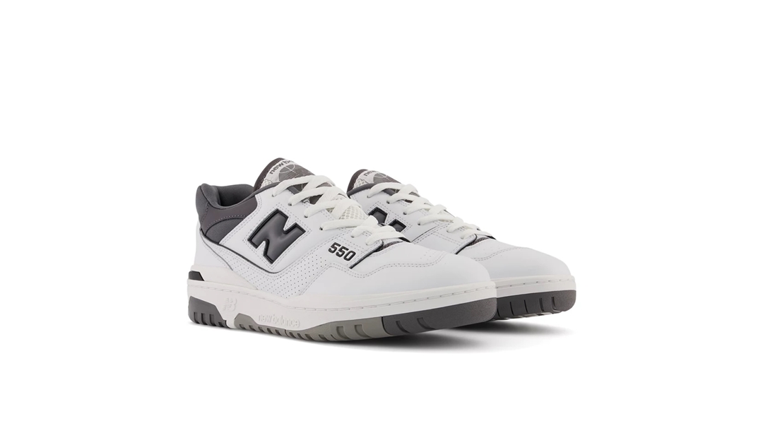 海外発売中！New Balance BB550 WTG “White/Grey” (ニューバランス)