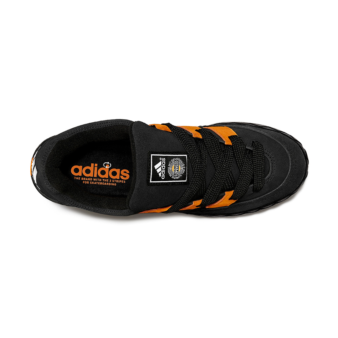 【国内 5/14 発売】Jamal Smith × adidas ADIMATIC “Core Black/Orange” (ジャマール・スミス アディダス アディマティック “ブラック/オレンジ”) [GX8976]