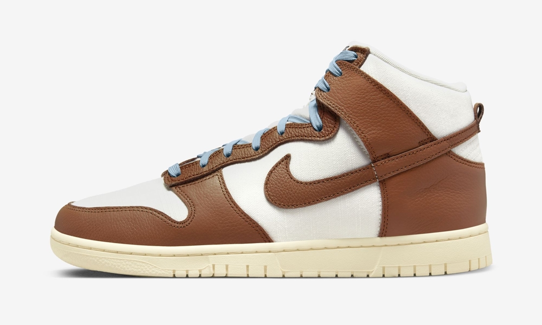 【国内 8/18 発売】ナイキ ダンク ハイ “サーティファイドフレッシュ/ホワイト/ブラウン” (NIKE DUNK HIGH “Certified Fresh/White/Brown”) [DQ8800-200]