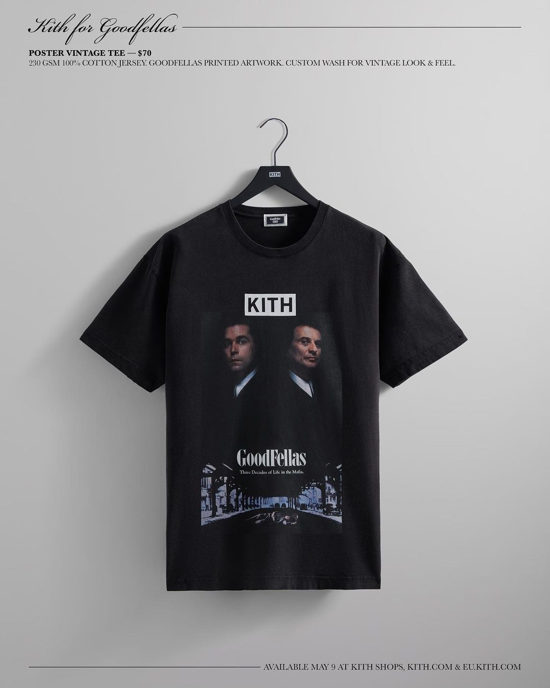 【 Kith for Goodfellas 】 KITH MONDAY PROGRAM 2022年 第16弾が5/9 発売 (キス)