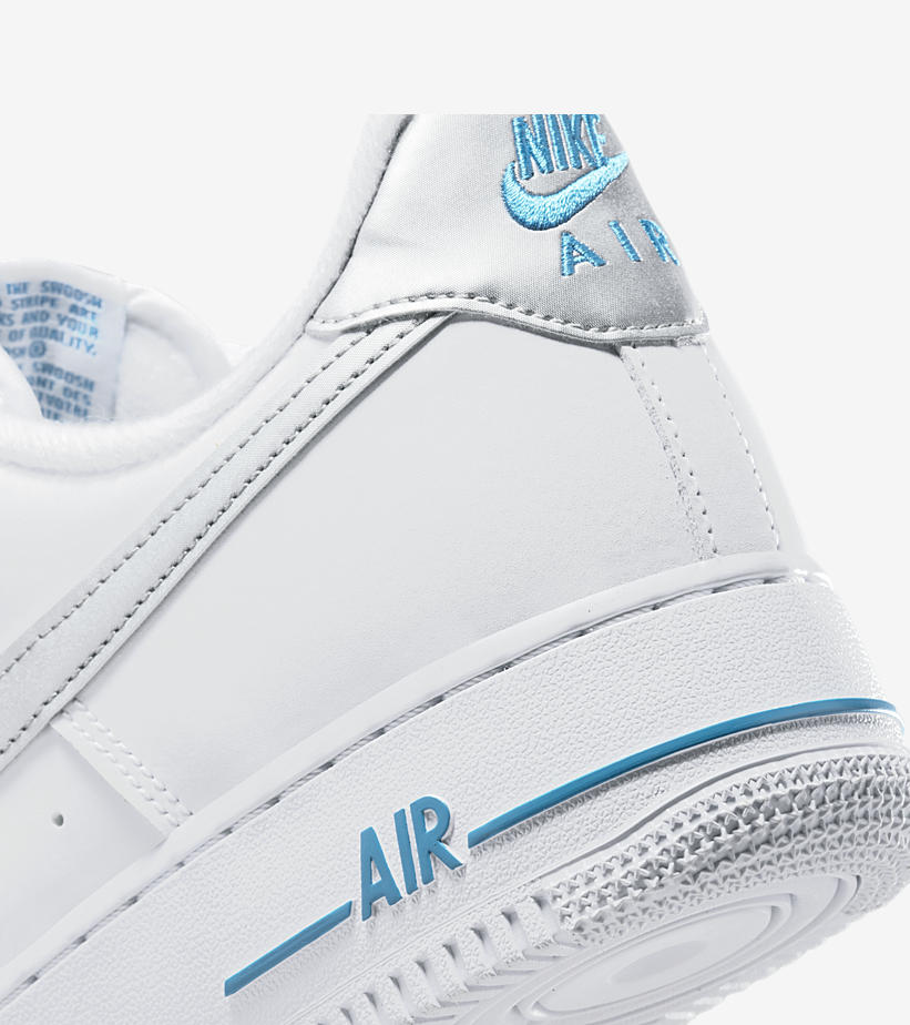 2022年 発売予定！ナイキ エア フォース 1 07 ロー “ホワイト/グレー/ブルー” (NIKE AIR FORCE 1 07 LOW “White/Grey/Blue”) [DR0142-100]