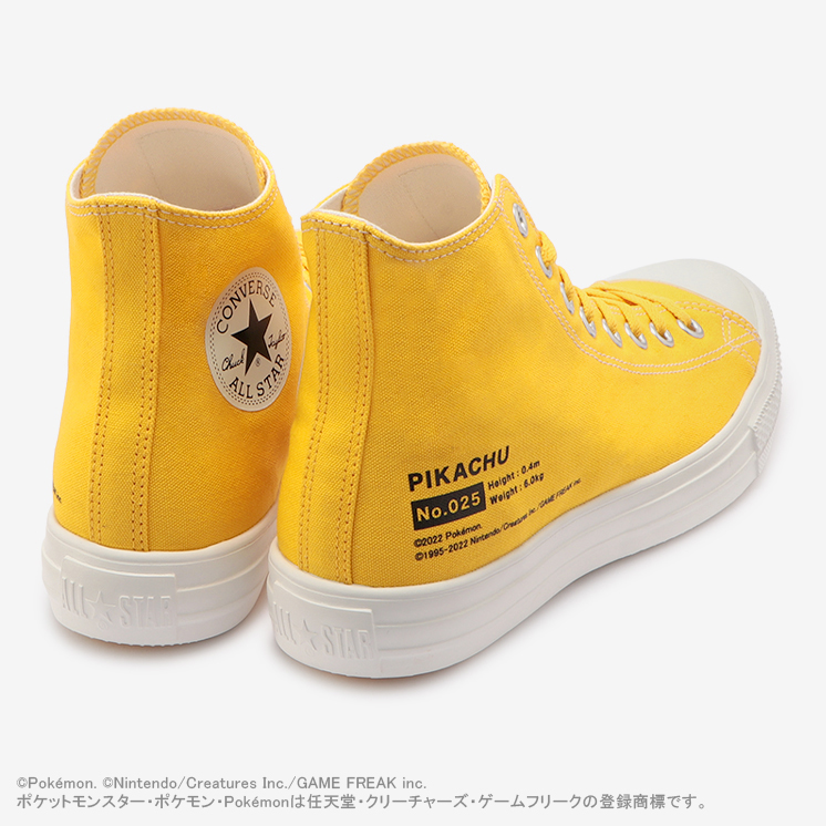 【国内 6/10 発売】ポケモン × コンバース オールスター ライト ハイ (POKEMON CONVERSE ALL STAR LIGHT HI)